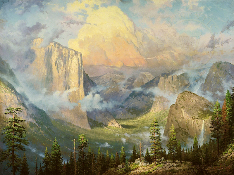 Yosemite Valley, Late Afternoon Light at Artist’s Point