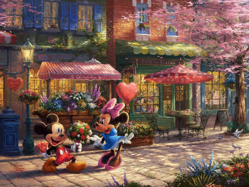 Mickey and Minnie – Sweetheart Café