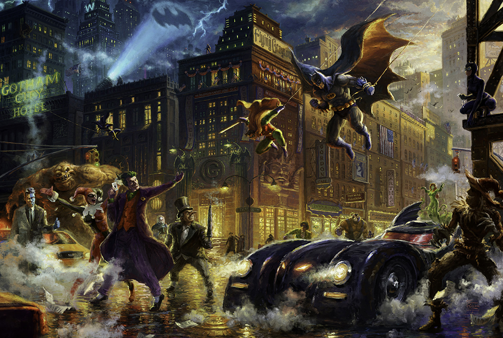 Dark Knight Saves Gotham City