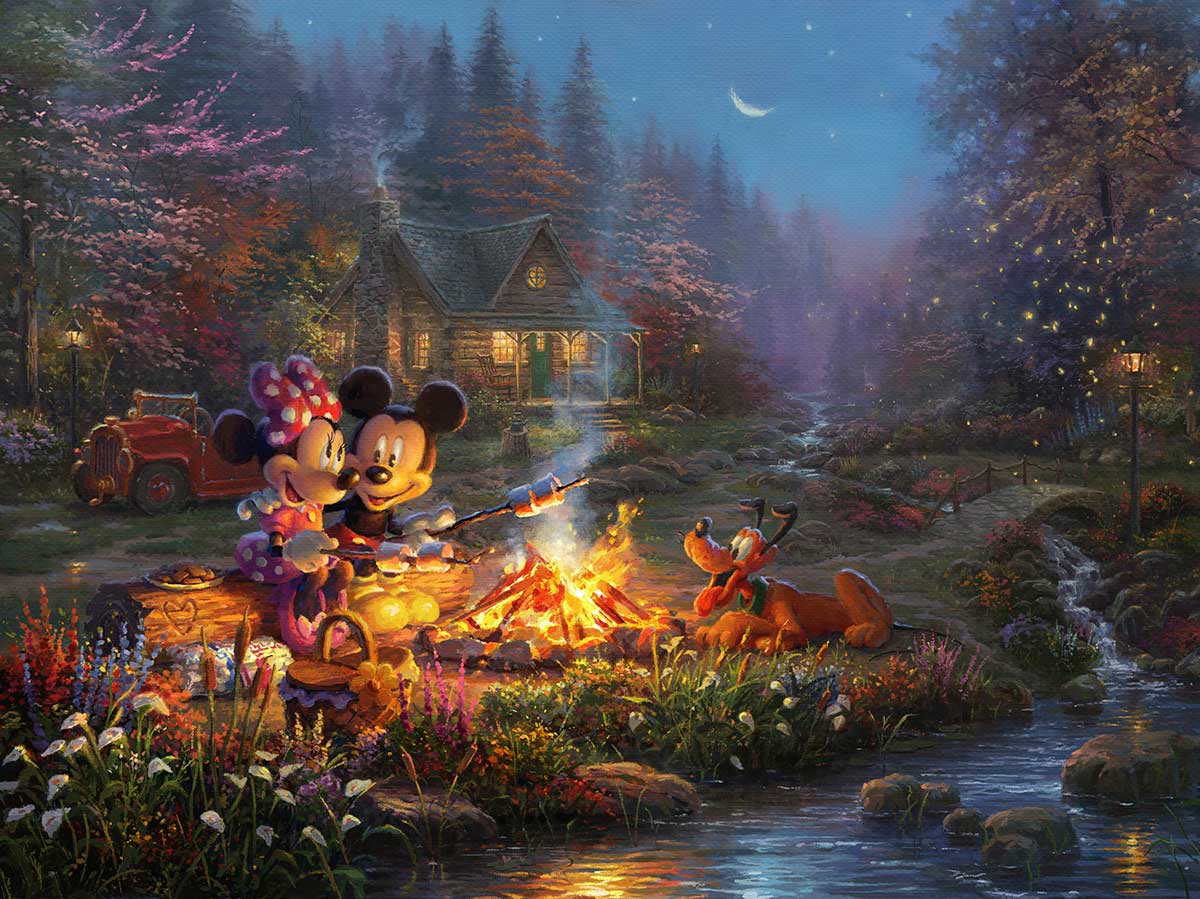 Mickey and Minnie – Sweetheart Campfire