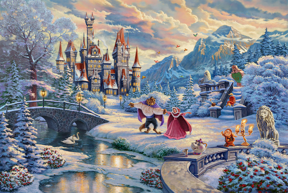 Beauty and the Beast’s Winter Enchantment