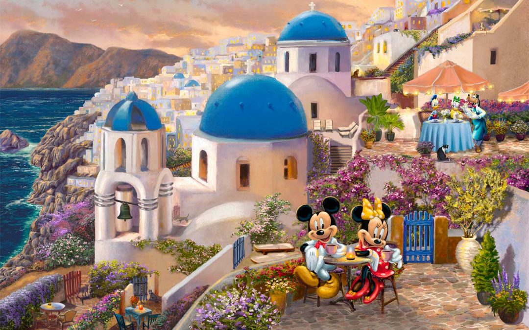 Mickey and Minnie in Greece