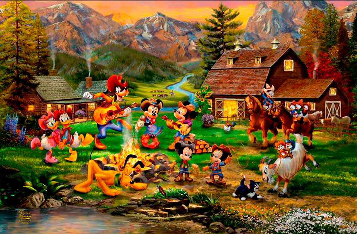 Disney Mickey and Minnie Rocky Mountain Round-Up